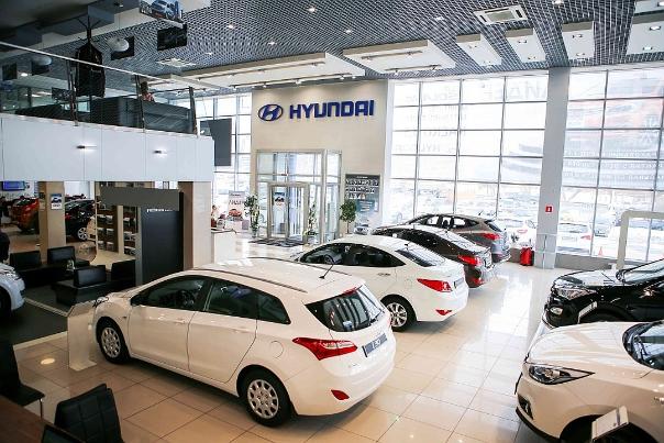 Новый автосалон Hyundai